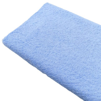 Tela de rizo de toalla en color azul