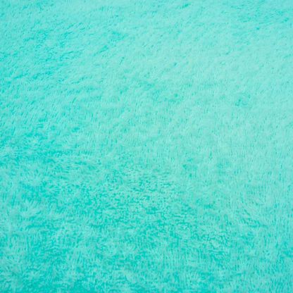 Tela de rizo de toalla en color verde agua