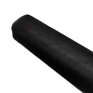 Tela de tul con tacto a seda en color negro