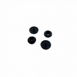 Pack 10 botones snaps en color negro