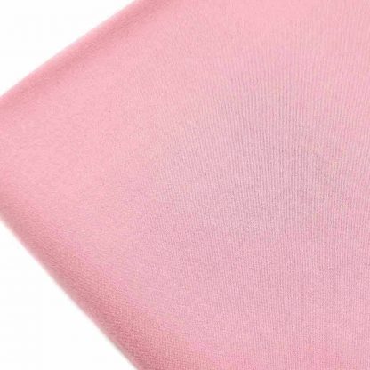 Tela viscosa 100% de color liso rosa palo