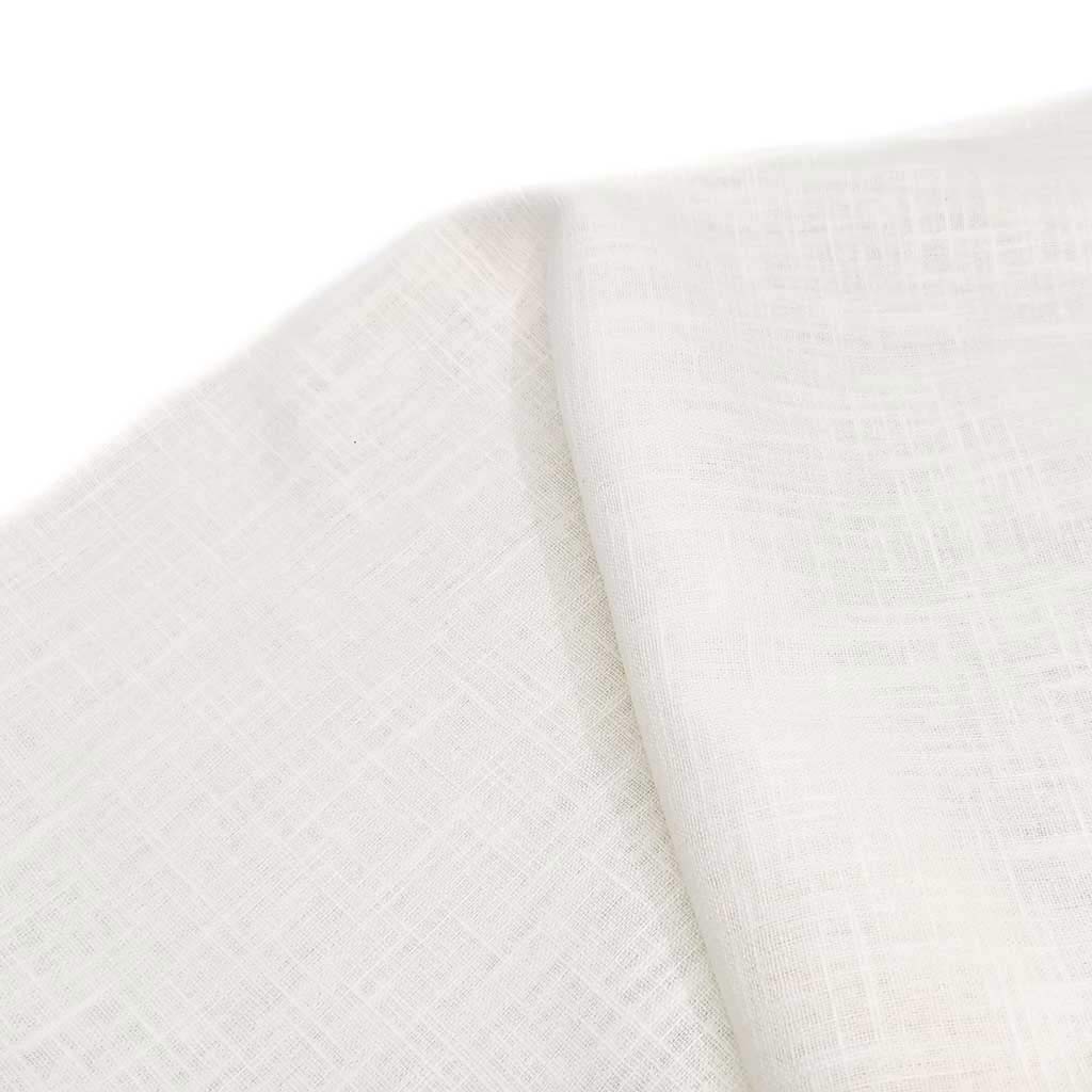 Tela de punto orgánica blanca heavy Off-White, 100% algodón