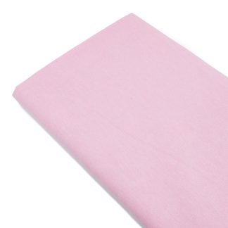Tela de popelín 100% algodón efecto Vigoré en color rosa bebé