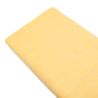 Tela de popelín 100% algodón efecto Vigoré en color amarillo