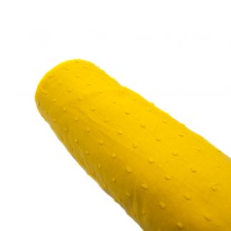 Tela de plumeti en color amarillo