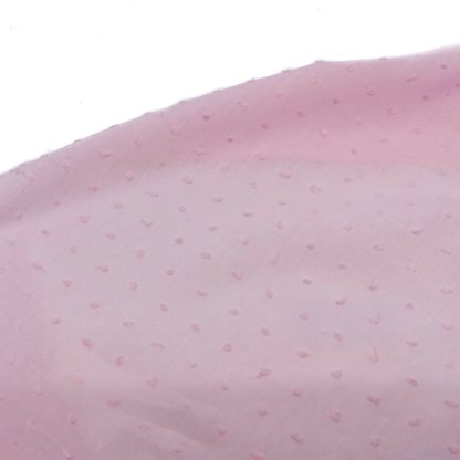 Tela plumeti de batista en color liso rosa