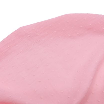 Tela plumeti de batista en color liso rosa palo