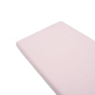 Tela de popelín 100% algodón en color liso rosa bebé