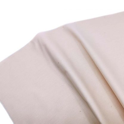 Tela de popelín 100% algodón en color liso hueso