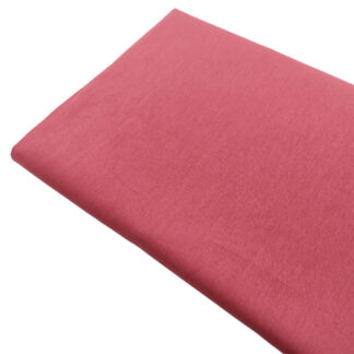 Tela de popelín 100% algodón en color liso coral