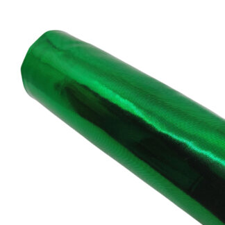 Tela laminada en color verde