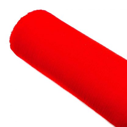 Tela de bambula 100% algodón en color rojo