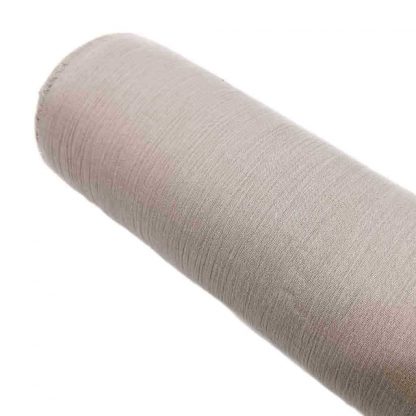 Tela de bambula 100% algodón en color lino