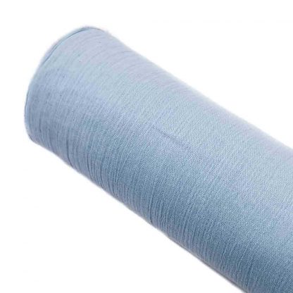 Tela de bambula 100% algodón en color azul bebé