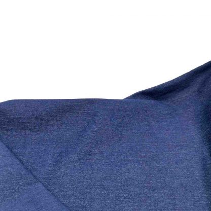Tela de tejano con lycra en color liso azul oscuro