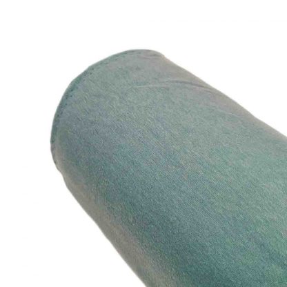 Tela de punto sudadera con pelito interior en color jade