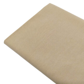 Tela de popelín 100% algodón en color liso beige