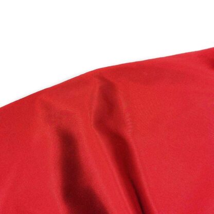 Tela de raso en color liso rojo