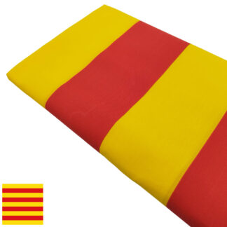 Tela de bandera de Cataluña o de Aragón