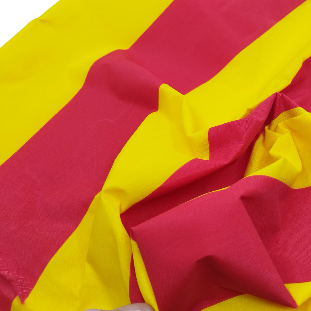 Tela de bandera de Cataluña o de Aragón