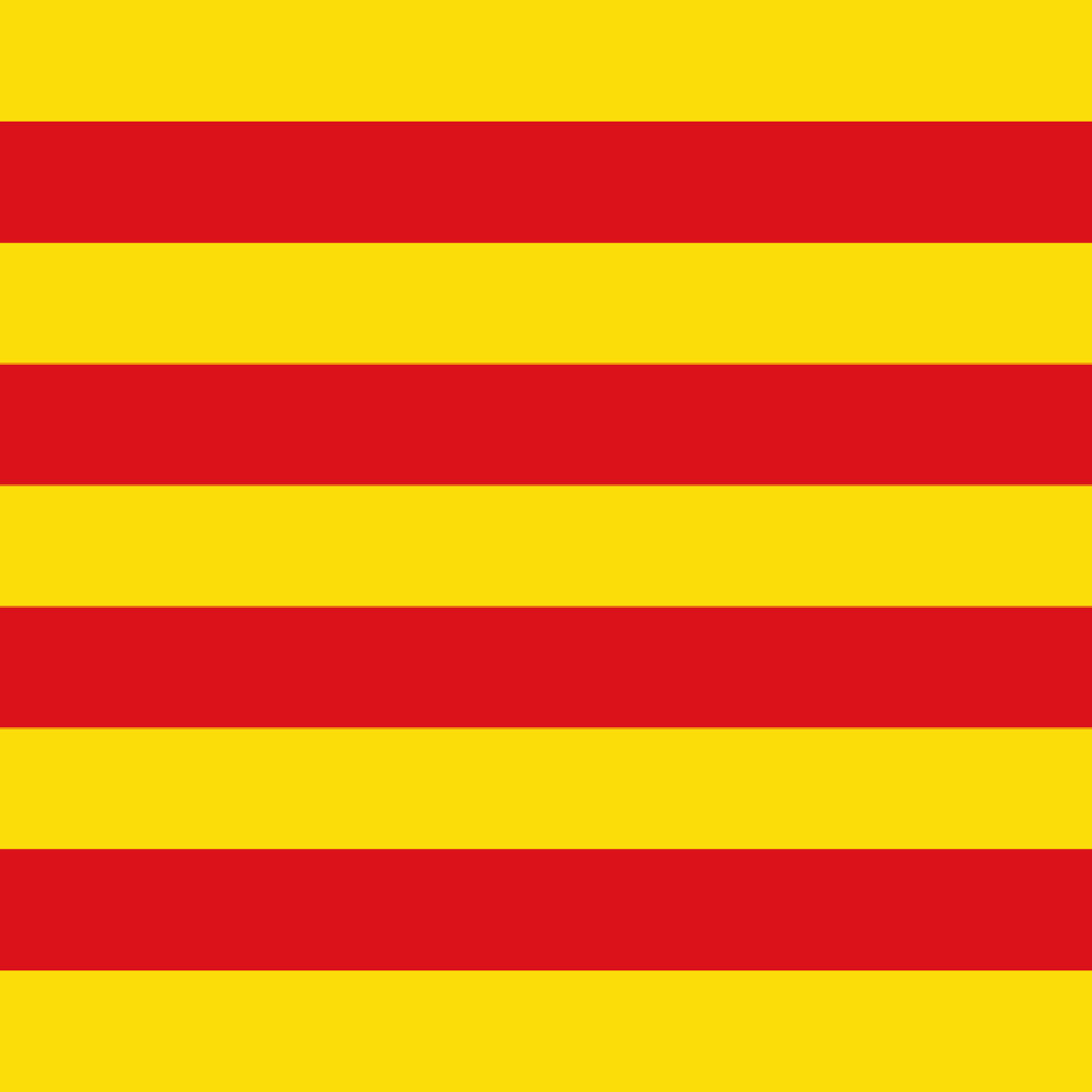 Tela de bandera de Cataluña o de Aragón
