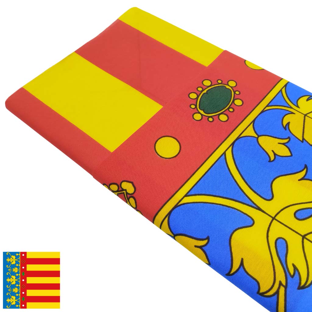 Tela de bandera de Valencia