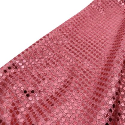 Tela de lentejuelas en color rosa