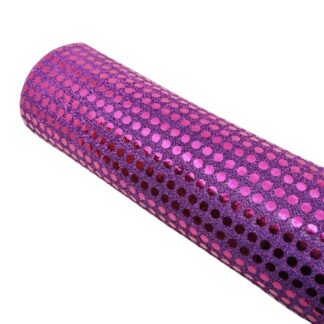 Tela de lentejuelas en color morado