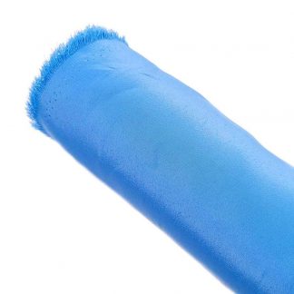 Tela de crespón en color liso azulina