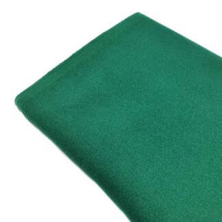 Tela de paño tipo mouflon sintético en color liso verde