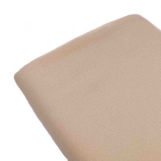 Tela de sarga lisa en color beige