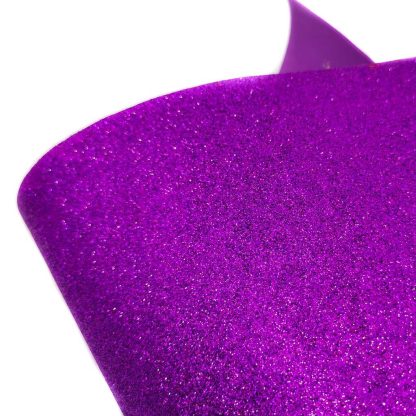 Tela de goma EVA purpurina morada