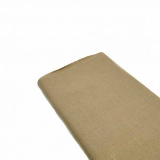 Tela de lino color beige