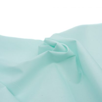 Tela de batista verde agua para coser sábanas