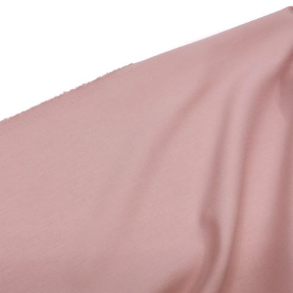 Tela popelín suave en color liso rosa palo