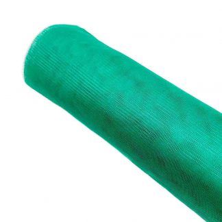 Tela de tul con tacto a seda en color verde andalucía
