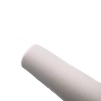 Entretela adhesiva rígida blanca de algodón