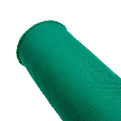 Tela de sarga gabardina en color verde quirófano