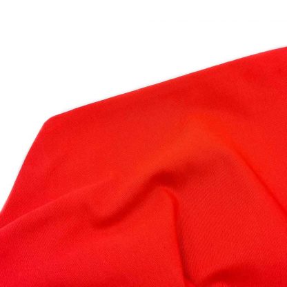 Tela de loneta en color liso rojo