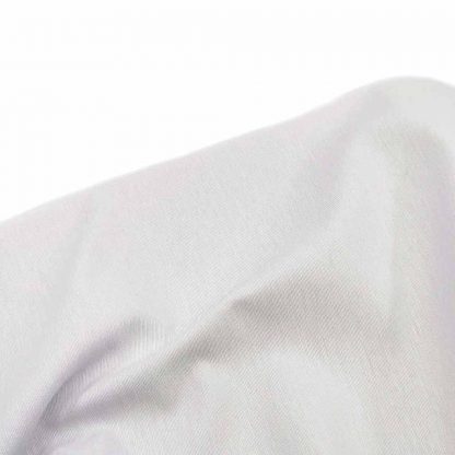 Tela de loneta en color liso blanco
