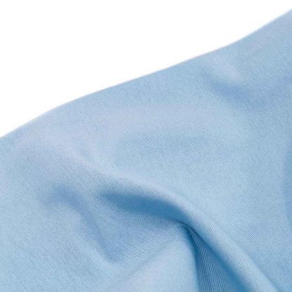 Tela de loneta en color liso azul bebé