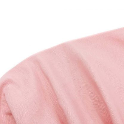 Tela de loneta en color liso rosa bebé