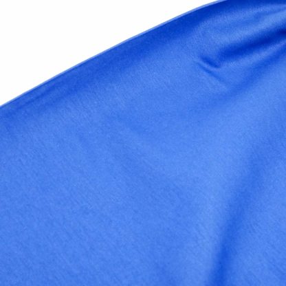Tela de loneta en color liso azul eléctrico