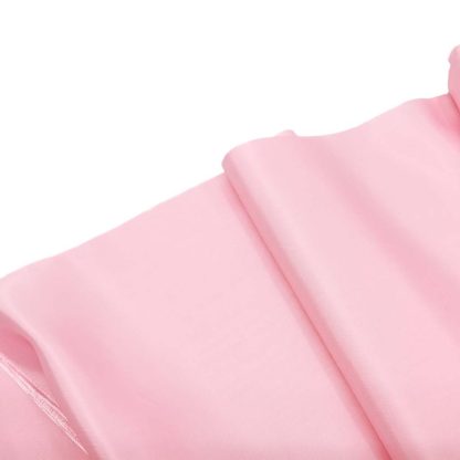 Tela de forro 100% viscosa en color rosa bebé