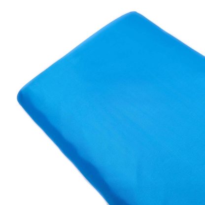 Tela de forro 100% viscosa en color azul turquesa