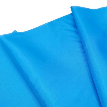 Tela de forro 100% viscosa en color azul turquesa