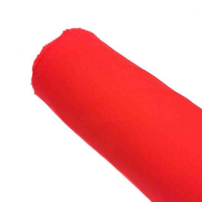 Tela de popelín rojo especial para coser prendas y complementos con cuerpo, vestidos de flamenca, hogar