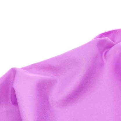 Tela de popelín lila especial para coser prendas y complementos con cuerpo, vestidos de flamenca, hogar