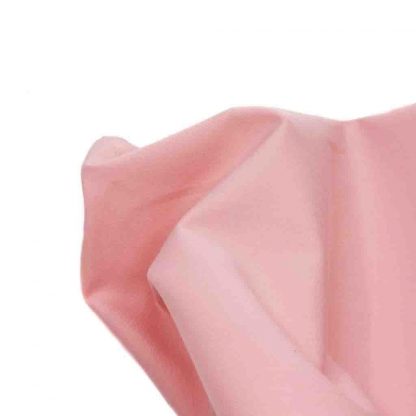 Tela de popelín rosa palo especial para coser prendas y complementos con cuerpo, vestidos de flamenca, hogar