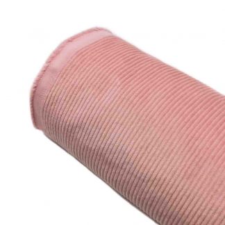 Tela pana ancha 100% algodón en color rosa bebé